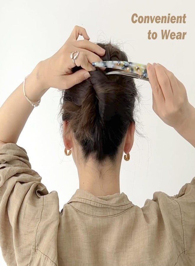 Dizila 6 Pieces Long Big Acrylic Alligator Hair Clips (6PCS S2) - Image 4